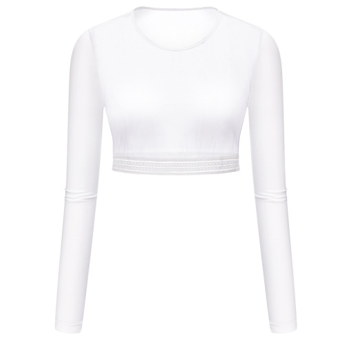 新款高爾夫服裝 夏季女士冰絲防曬衣 內搭網紗披肩袖套 粉白色 新款高爾夫服裝 夏季女士冰絲防曬衣 內搭網紗披肩袖套 粉白色