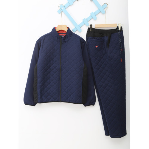 日本TOURSTAGE男冬季高爾夫保暖棉衣棉褲套裝空氣層休閒運動上衣 日本TOURSTAGE男冬季高爾夫保暖棉衣棉褲套裝空氣層休閒運動上衣