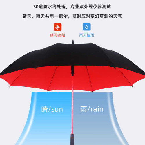 高爾夫雙層雨繖加大加厚加固抗風暴雨長柄自動繖 高爾夫雙層雨繖加大加厚加固抗風暴雨長柄自動繖