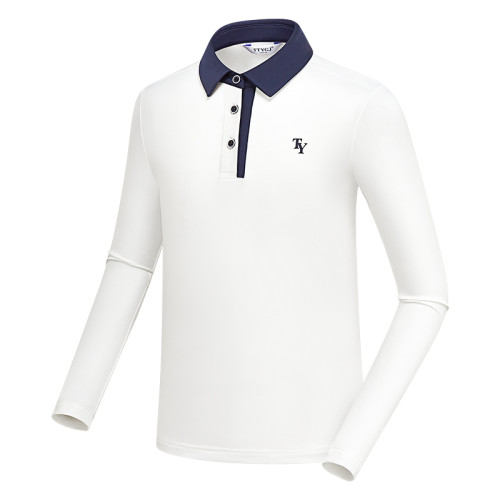 高爾夫兒童服裝春夏男女童長袖柔軟親膚簡約時尚運動休閒上衣服飾 高爾夫兒童服裝春夏男女童長袖柔軟親膚簡約時尚運動休閒上衣服飾