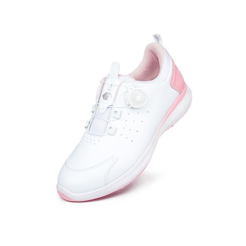 高爾夫球鞋防水防滑旋轉鈕鞋帶女鞋超纖皮固定釘休閒運動透氣鞋子 高爾夫球鞋防水防滑旋轉鈕鞋帶女鞋超纖皮固定釘休閒運動透氣鞋子