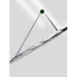 自動超大雨繖180cm鈦銀膠防紫外線防曬太陽繖大雙層纖維爾夫繖