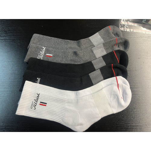 男士TIT泰特高爾夫球襪25春款運動休閒中短襪字母 出口餘 男士TIT泰特高爾夫球襪25春款運動休閒中短襪字母 出口餘