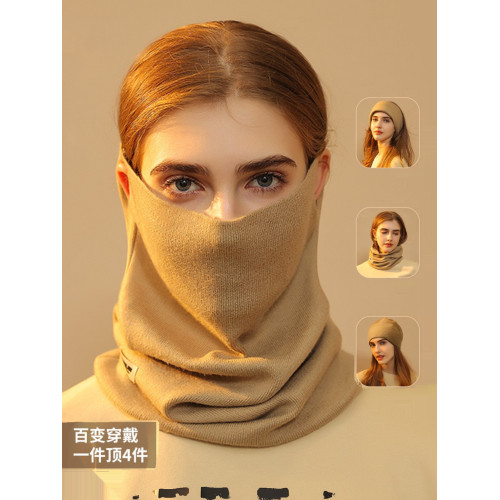 韓國秋冬高爾夫女士防風面罩圍脖保暖戶外運動休閒針織口罩掛耳式 韓國秋冬高爾夫女士防風面罩圍脖保暖戶外運動休閒針織口罩掛耳式