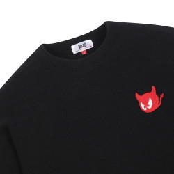 韓國waac高爾夫毛衣男士針織套頭圓領上衣