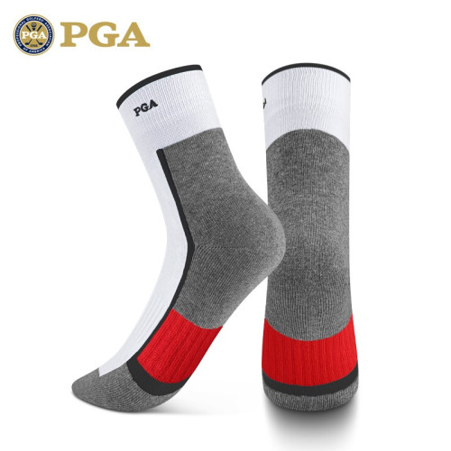 美國PGA 2024新款 高爾夫女士襪子毛巾底吸溼排汗高彈中長運動襪 美國PGA 2024新款 高爾夫女士襪子毛巾底吸溼排汗高彈中長運動襪