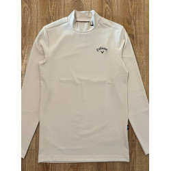 出口日韓高爾夫男裝長袖T恤秋冬簡潔暗竪紋彈力速乾內衣可外穿