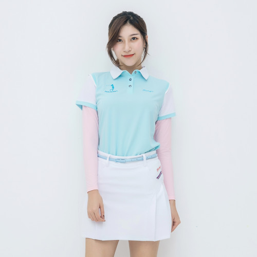 高爾夫夏季調整型防曬衣 女士冰絲打底衫 內搭披肩袖套長袖球衣服 高爾夫夏季調整型防曬衣 女士冰絲打底衫 內搭披肩袖套長袖球衣服