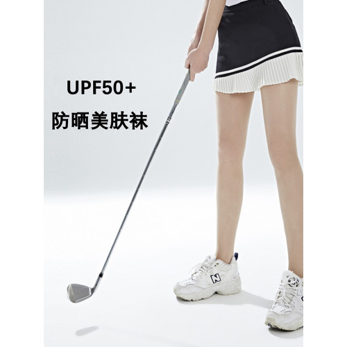 高爾夫防曬絲襪連褲襪女夏季戶外防紫外線黑絲襪golf球防UV包腳打 高爾夫防曬絲襪連褲襪女夏季戶外防紫外線黑絲襪golf球防UV包腳打