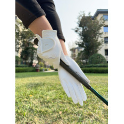 韓國高爾夫手套女款夏季透氣防曬薄款防滑耐磨左右雙手運動golf球