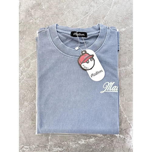 malbon高爾夫球服男女同款短款圓領短袖T恤復古運動戶外夏季 malbon高爾夫球服男女同款短款圓領短袖T恤復古運動戶外夏季