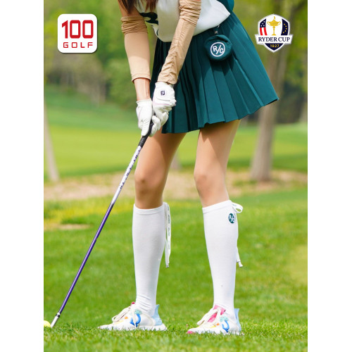 RyderCup萊德杯高爾夫女士過膝長筒襪新品時尚百搭運動女長筒襪