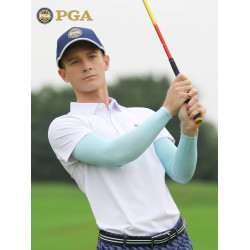 美國PGA高爾夫袖套男冰絲防曬袖套高彈涼感面料舒適透氣防紫外線