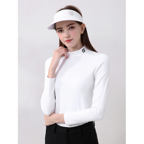 秋冬季高爾夫加絨保暖衣女士長袖彈力打底衫上衣女golf女裝服裝女 秋冬季高爾夫加絨保暖衣女士長袖彈力打底衫上衣女golf女裝服裝女