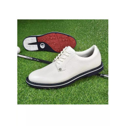 男士高爾夫球鞋防滑訓練鞋防水固定釘商務休閒運動白色低幫鞋