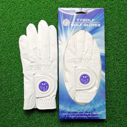 高爾夫手套 男士進口納米超纖布高爾夫球手套薄款 透氣防滑可水洗