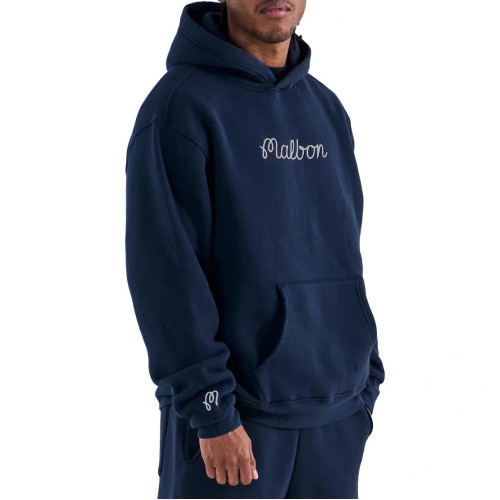 25款malbon韓國高爾夫服裝男秋冬加絨連帽衛衣寬鬆印花百搭球服