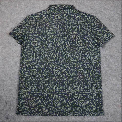 夏季新款高爾夫男士短袖上衣時尚印花休閒運動吸汗透氣商務POLO衫