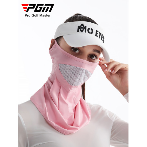 PGM高爾夫防曬面罩女運動透氣冰絲口罩夏男士加大護頸護臉罩圍脖