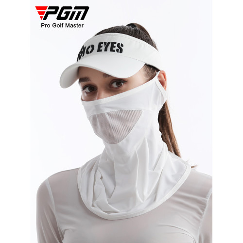 PGM高爾夫防曬面罩女運動透氣冰絲口罩夏男士加大護頸護臉罩圍脖