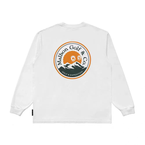 新款秋冬24FW高爾夫服裝長袖T恤男款寬松休閒上衣圓領套頭衫 新款秋冬24FW高爾夫服裝長袖T恤男款寬松休閒上衣圓領套頭衫