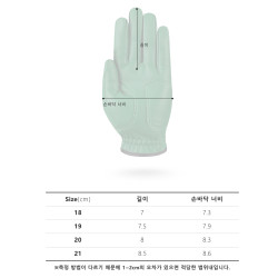 女士高爾夫手套雙手PU皮拼接golf glove秋冬防滑耐磨ma手指套