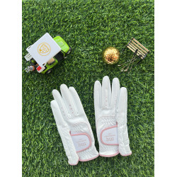 進口高爾夫球手套小羊皮男女左右雙手真皮防滑耐磨透氣舒適golf