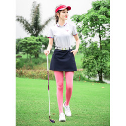 PGM 兩件 高爾夫防曬褲女夏季冰絲打底褲9分/踩腳絲襪子服裝