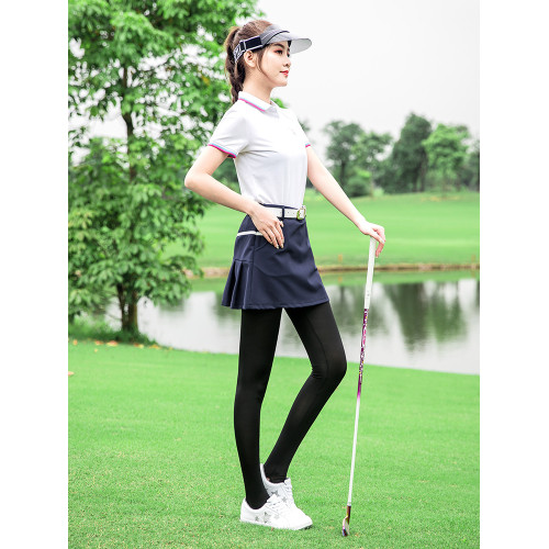 PGM 兩件 高爾夫防曬褲女夏季冰絲打底褲9分/踩腳絲襪子服裝 PGM 兩件 高爾夫防曬褲女夏季冰絲打底褲9分/踩腳絲襪子服裝