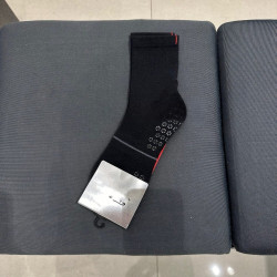 韓國高爾夫男士25新款初秋時尚休閒運動百搭透氣速乾純色中筒襪