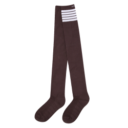 23新款原單高爾夫服裝女球襪golf加厚保暖53公分過膝個性冬襪長襪