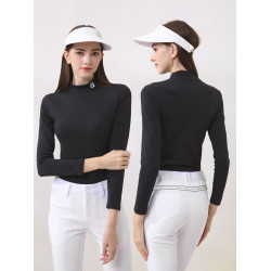 春秋高爾夫長袖女保暖衣打底衣GOLF運動彈力長袖T恤球衣褲子女裝