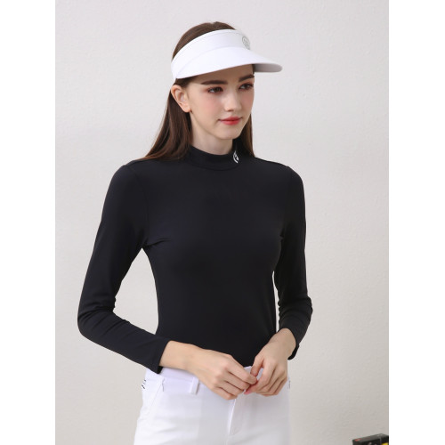 春秋高爾夫長袖女保暖衣打底衣GOLF運動彈力長袖T恤球衣褲子女裝