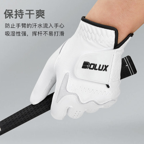 新款BOLUX博勒克斯高爾夫手套男士防滑耐磨納米布手套透氣18TEE