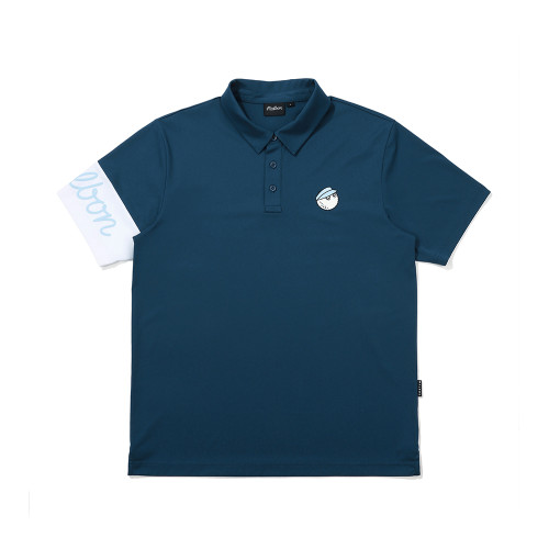 2024夏季高爾夫球服男款短袖T恤POLO戶外運動防曬冰感輕薄高彈