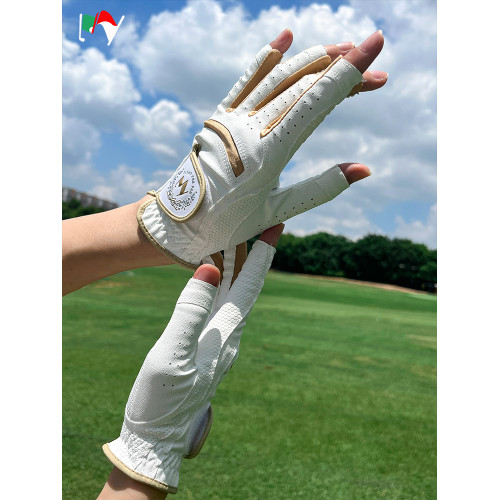 MY高爾夫手套女款露指雙手單手防滑耐磨透氣防曬GOLF手套韓版百搭