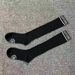 高爾夫男女同款球襪戶外休閒百搭透氣運動條紋中筒襪吸溼排汗速乾