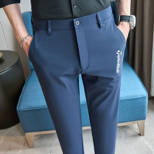 2025新款夏季高爾夫長褲男直筒修身彈力褲子男golf男裝球褲服裝男 2025新款夏季高爾夫長褲男直筒修身彈力褲子男golf男裝球褲服裝男