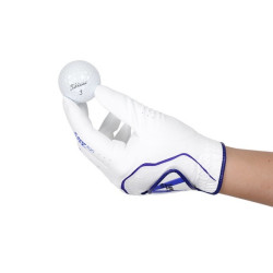 韓國男士高爾夫手套進口超纖細布透氣耐磨可水洗左手單衹