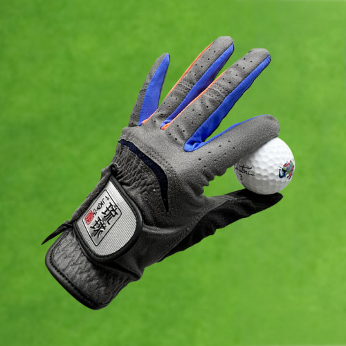 琉球高爾夫手套男士左手手套高爾夫手套舒適防滑 納米布左右手套