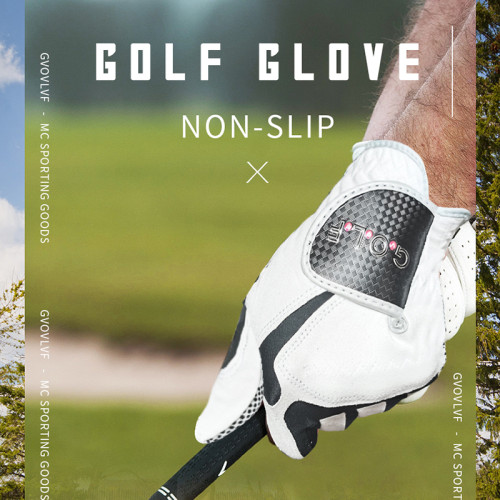 高爾夫手套超纖細布防滑手套白色左右手戶外運動手套高爾夫用品 高爾夫手套超纖細布防滑手套白色左右手戶外運動手套高爾夫用品