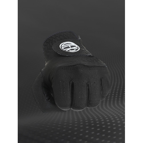 DEXGOLF進口高爾夫手套男女士絨布左手單衹防滑耐磨練習手套黑色 DEXGOLF進口高爾夫手套男女士絨布左手單衹防滑耐磨練習手套黑色