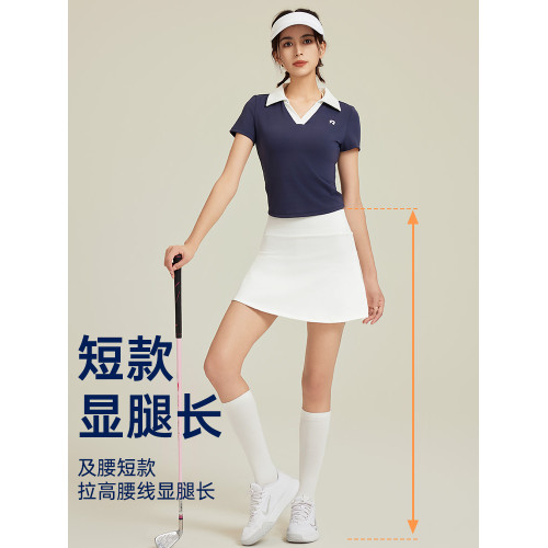悅步高爾夫球服女士運動套裝涼感防曬上衣短袖polo衫T恤golf短裙 悅步高爾夫球服女士運動套裝涼感防曬上衣短袖polo衫T恤golf短裙