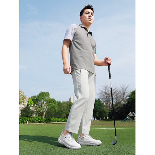 GUOOGUL專業高爾夫球鞋草地休閒運動鞋男戶外防水防滑男鞋訓練鞋