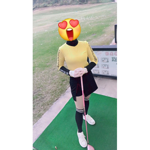 高爾夫服裝女春秋冬打底長袖T恤顯瘦彈力緊身衣速乾透氣保暖薄款