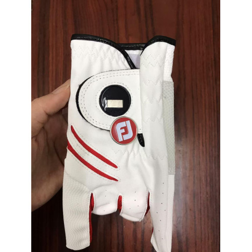 高爾夫手套左手新款金屬MARK球標出色握力設計戶外飛盤騎行運動用