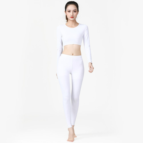 高爾夫踩腳褲冰絲防曬衣女長袖九分褲子女GOLF球服裝打底衫女套裝