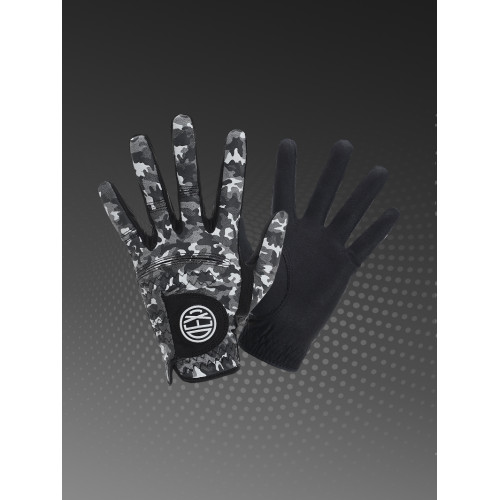 DEXGOLF進口高爾夫手套男女士絨布左手單衹防滑耐磨練習手套黑色