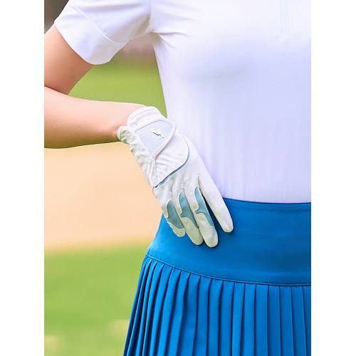 高爾夫手套女士超纖布手套透氣舒適手掌防滑運動手套左右雙手