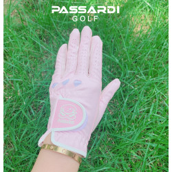 韓國進口納米超纖維 PASSARDI高爾夫手套女士雙手 透氣 耐磨 防滑
